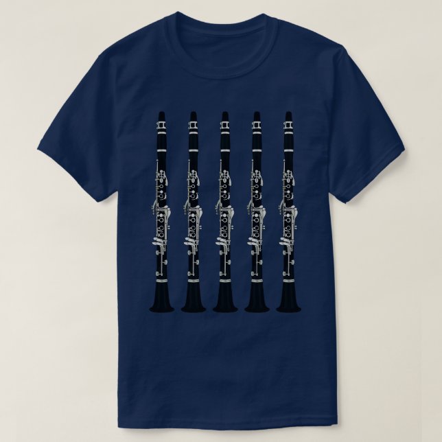 Clarinets T-Shirt (Design Front)