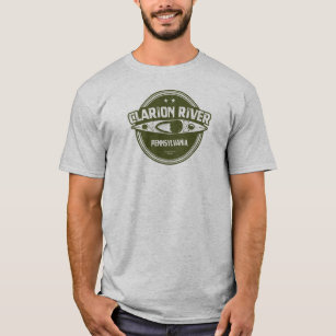 Clarion River Pennsylvania Kayaking T-Shirt