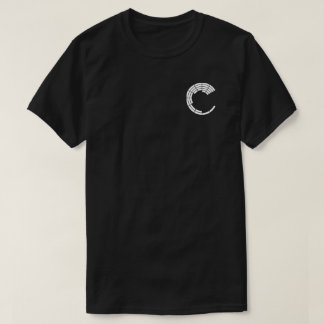 Clarion West black t-shirt with logo