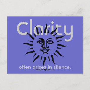 Clarity Post Card