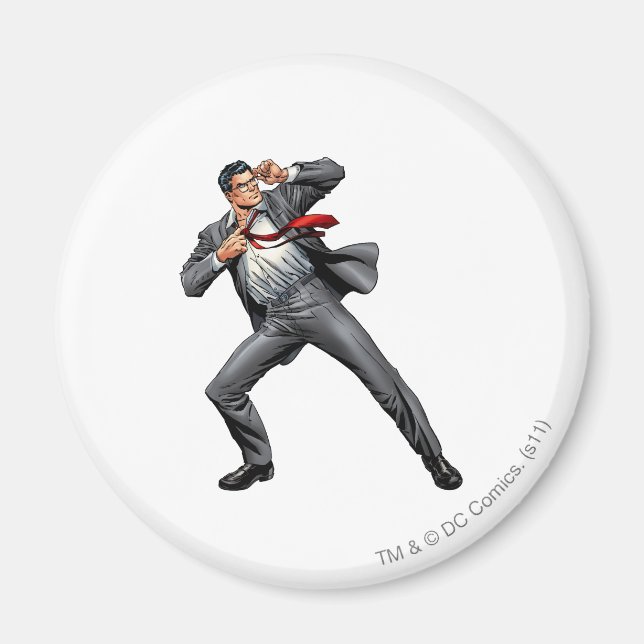 Clark changes into Superman Magnet (Front)