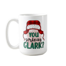 Clark Coffee Mug | Drôle café de Noël Mug |