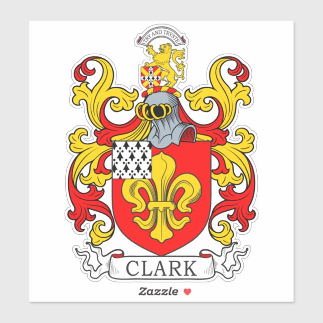 Clark Family Crest (Sheet)