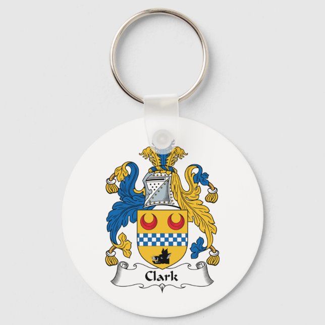 Clark Family Crest Keychain (Front)