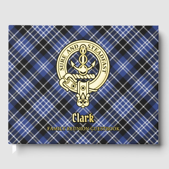 Clark Family Reunion Guest Book (Front)