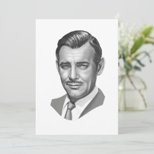 Clark Gable Greeting Card