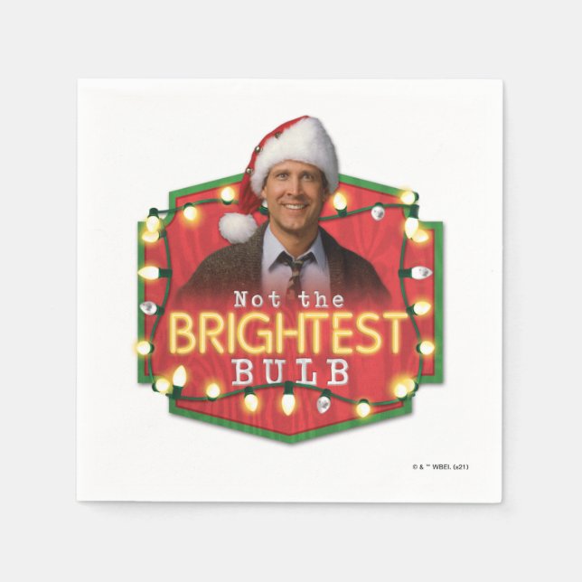 Clark Griswold | Not the Brightest Bulb Napkin (Front)