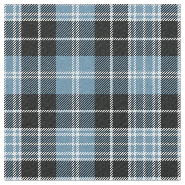 Clark Scottish Clan Tartan Fabric (Close Up)