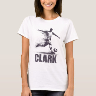 Clark Soccer Boys Personalized First Name Clark  T-Shirt