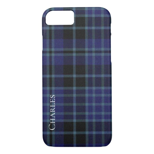 Clark Traditional Tartan Plaid iPhone 78 Case (Back)