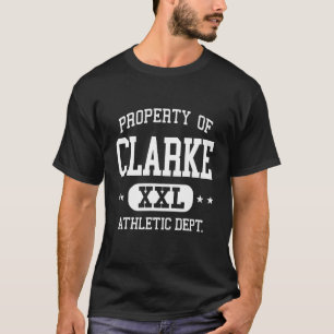Clarke Retro Athletic Property Dept T-Shirt