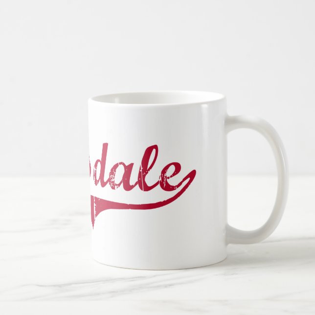 Clarksdale Mississippi Classic Design Coffee Mug (Right)