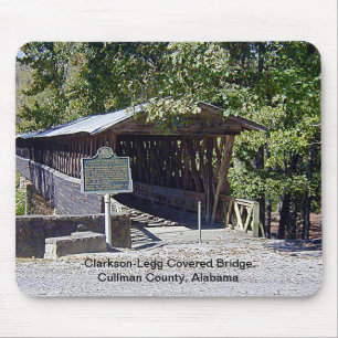 Clarkson Covered Bridge Alabama Mouse Pad
