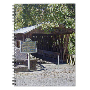 Clarkson Covered Bridge Alabama Notebook