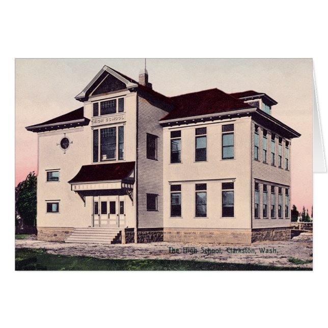 Clarkston Washington High School (Front Horizontal)