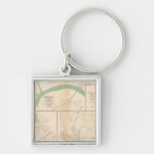 Clarksville, Tenn, Dalton, Ga Keychain