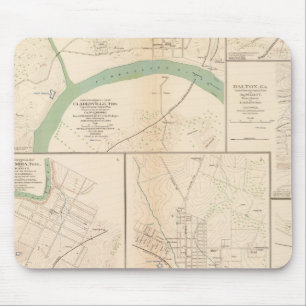 Clarksville, Tenn, Dalton, Ga Mouse Pad