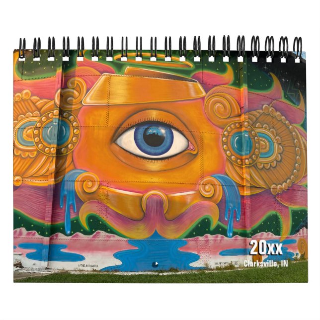Clarksville Urban Art Calendar (Cover)