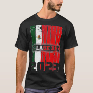 Clase de 2023 Mexican flag T-Shirt