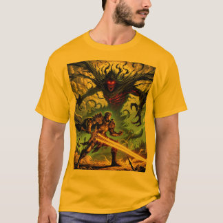 Clash of Light and Shadow luxury tranding faition T-Shirt