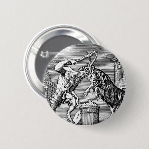 Clash Of The Titans 2 Inch Round Button