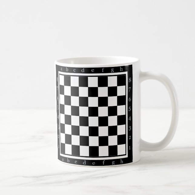 clasic chess table coffee mug (Right)