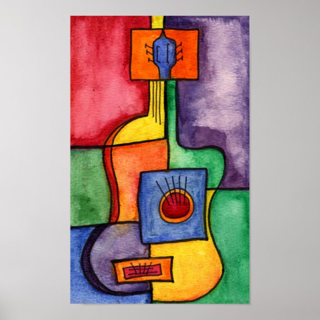 Clasical Guitar Print (Front)