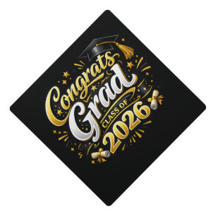 Class 2026 graduation cap topper