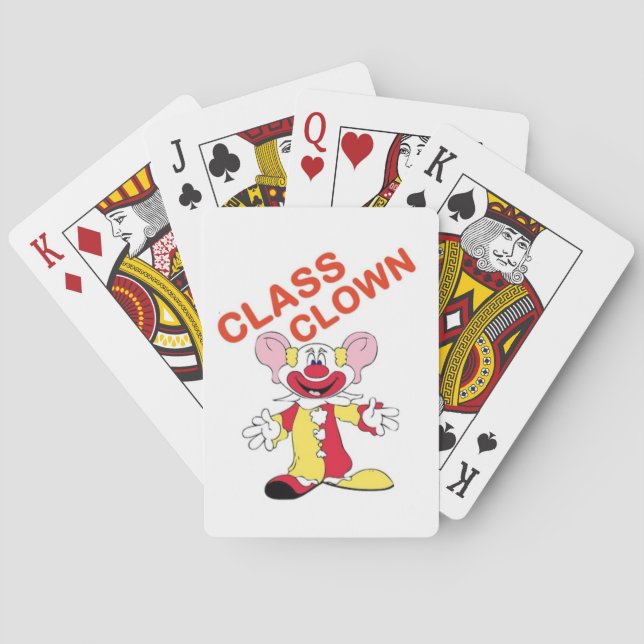 CLASS CLOWN PLAYING CARDS (Back)