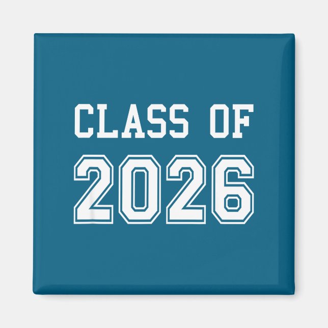 Class Graduation Graduate Design Magnet (Front)