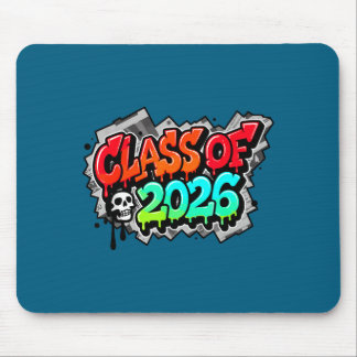 Class Graduation Graffiti Streetwear Drip Design Mouse Pad