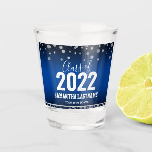 Class is 2022 Graduation Shot glass