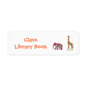 Class Library Book Plate