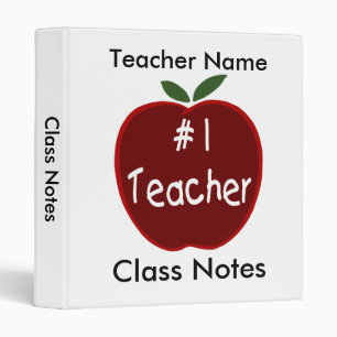 Class Notes for Teacher Binder