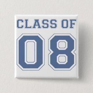 Class of 08 2 inch square button