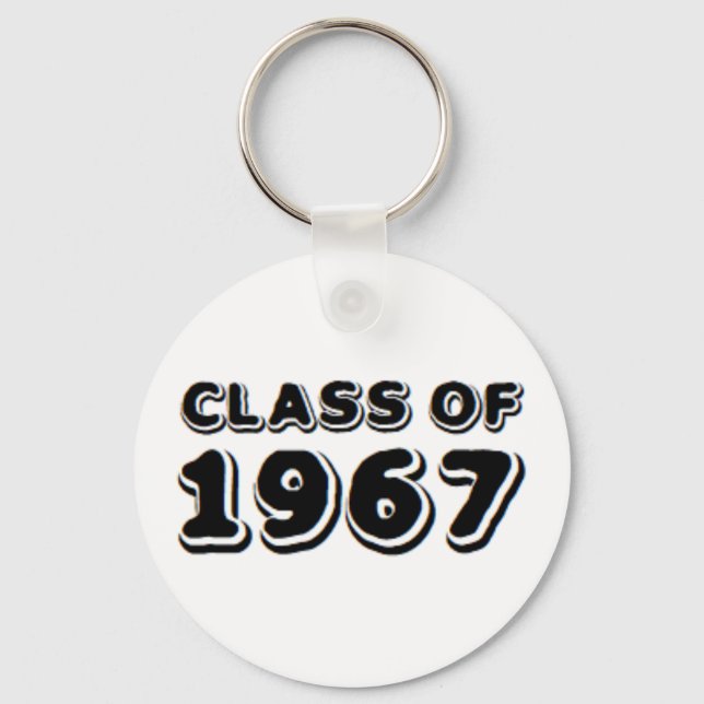 class of 1967 keychain (Front)