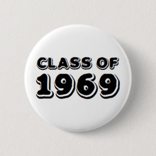class of 1969 2 inch round button