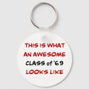 class of 1969, awesome keychain