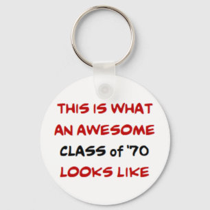 class of 1970, awesome keychain