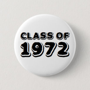 class of 1972 2 inch round button