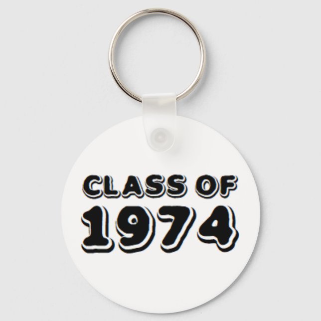 class of 1974 keychain (Front)