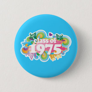 Class of 1975 2 inch round button
