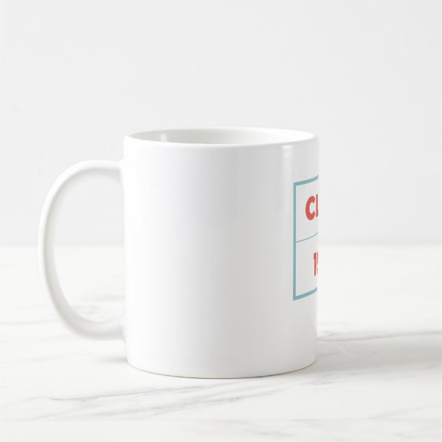 Class of 1975 coffee mug (Left)