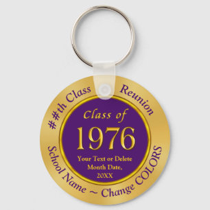 Class of 1976, 50th Class Reunion Party Favours, Keychain
