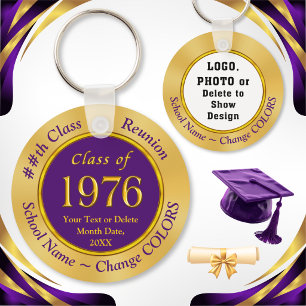 Class of 1976, 50th Class Reunion Party Favours, Keychain