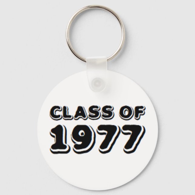 class of 1977 keychain (Front)