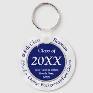 Class of 1978 Personalized Class Reunion Ideas Keychain