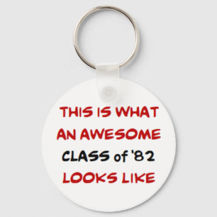 class of 1982, awesome keychain