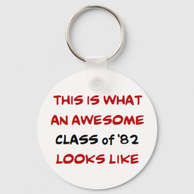 class of 1982, awesome keychain (Front)