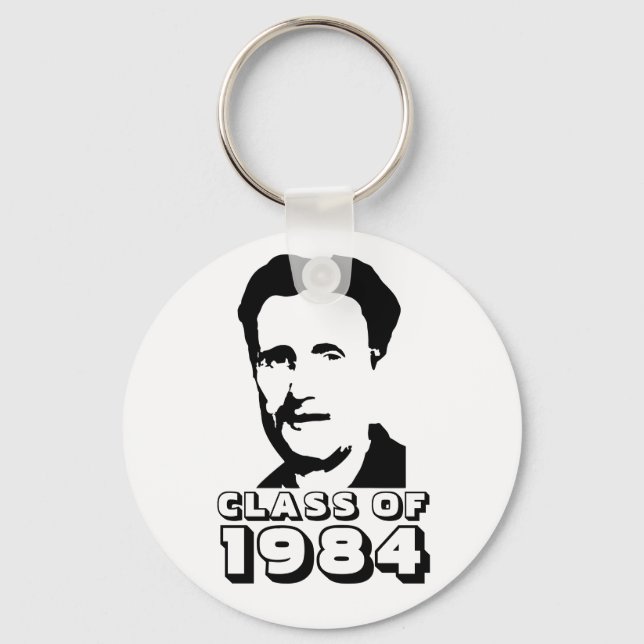 Class of 1984 (George Orwell) Keychain (Front)